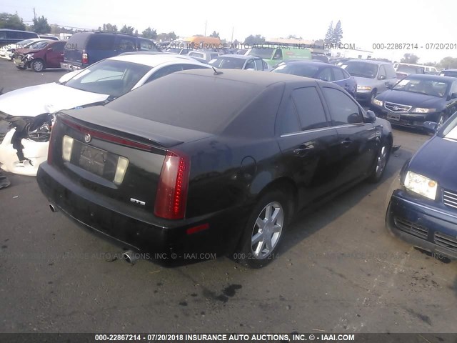 1G6DW677950156814 - 2005 CADILLAC STS BLACK photo 4