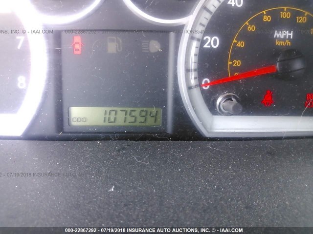 KL1TD56628B091662 - 2008 CHEVROLET AVEO LS RED photo 7