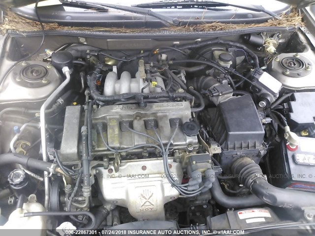 1YVGF22C6Y5150610 - 2000 MAZDA 626 ES/LX GOLD photo 10