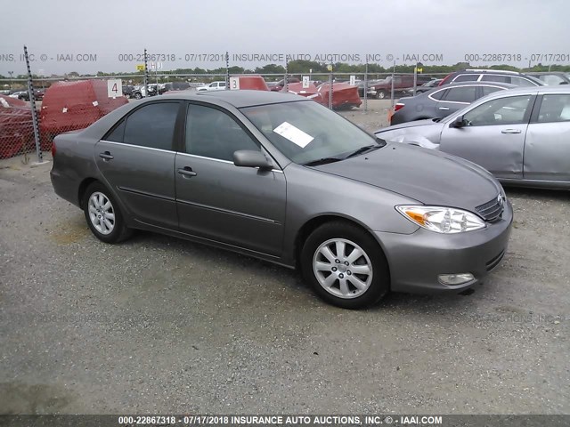 4T1BE32K03U674362 - 2003 TOYOTA CAMRY LE/XLE/SE GRAY photo 1