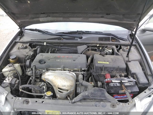 4T1BE32K03U674362 - 2003 TOYOTA CAMRY LE/XLE/SE 灰色 照片 10