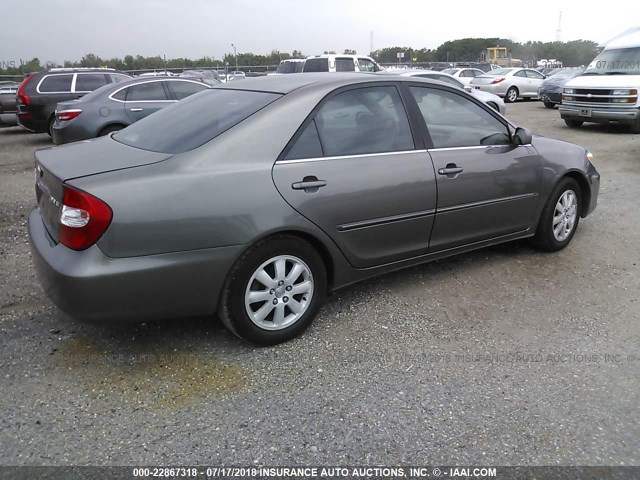 4T1BE32K03U674362 - 2003 TOYOTA CAMRY LE/XLE/SE 灰色 照片 4