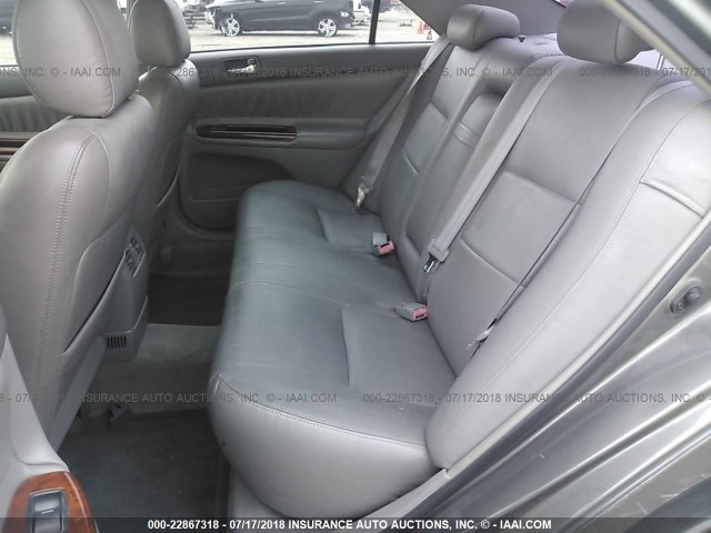 4T1BE32K03U674362 - 2003 TOYOTA CAMRY LE/XLE/SE GRAY photo 8