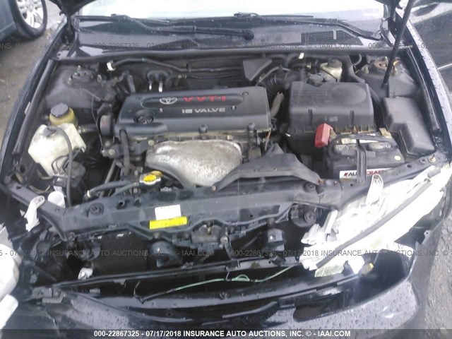 4T1BE30K44U265186 - 2004 TOYOTA CAMRY LE/XLE/SE 黑色 照片 10