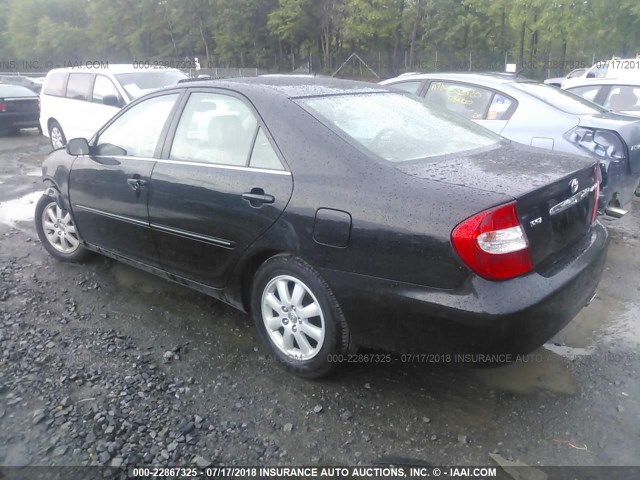 4T1BE30K44U265186 - 2004 TOYOTA CAMRY LE/XLE/SE 黑色 照片 3