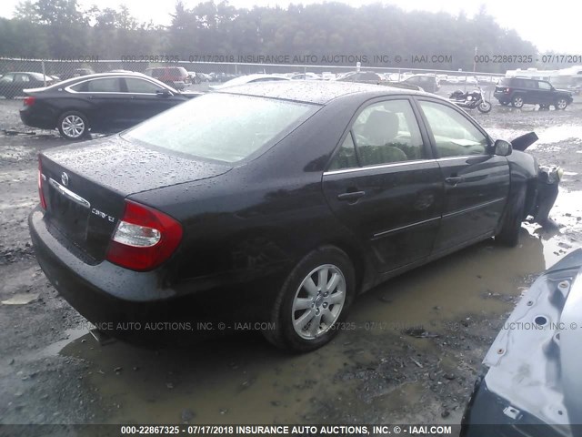 4T1BE30K44U265186 - 2004 TOYOTA CAMRY LE/XLE/SE 黑色 照片 4