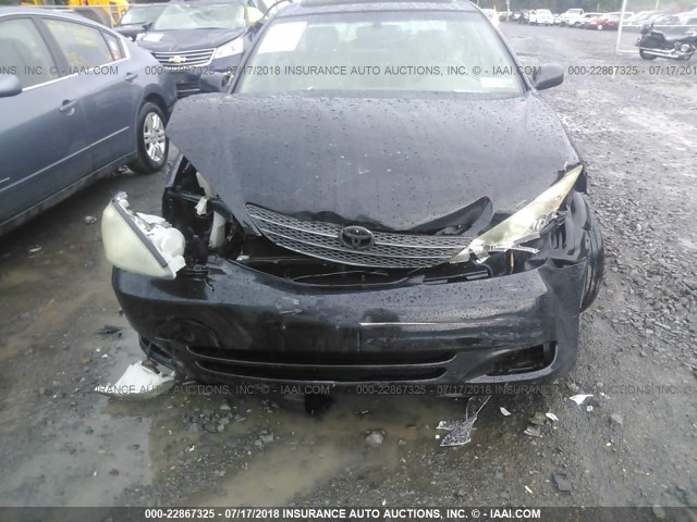 4T1BE30K44U265186 - 2004 TOYOTA CAMRY LE/XLE/SE 黑色 照片 6