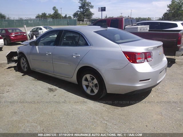 1G11B5SA3GF112664 - 2016 CHEVROLET MALIBU LIMITED LS SILVER photo 3