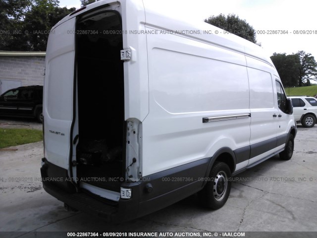 1FTYR3XM1GKA37415 - 2016 FORD TRANSIT T-250 WHITE photo 4