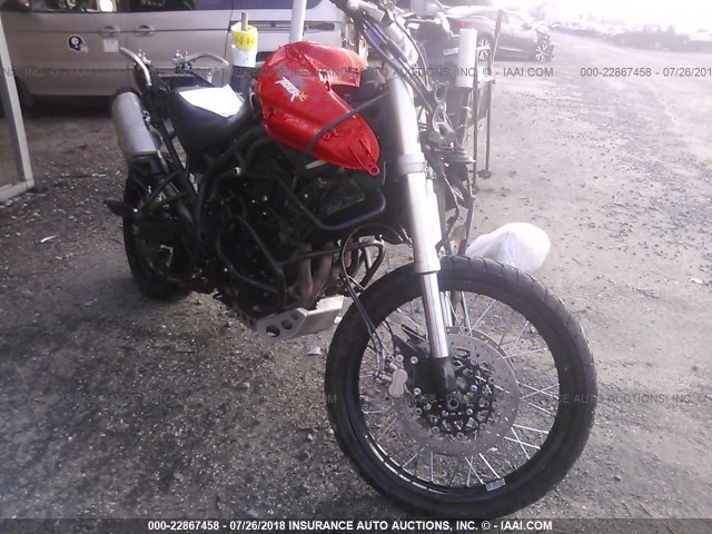 SMTE06BF3CJ506335 - 2012 TRIUMPH MOTORCYCLE TIGER 800XC ABS ORANGE photo 1