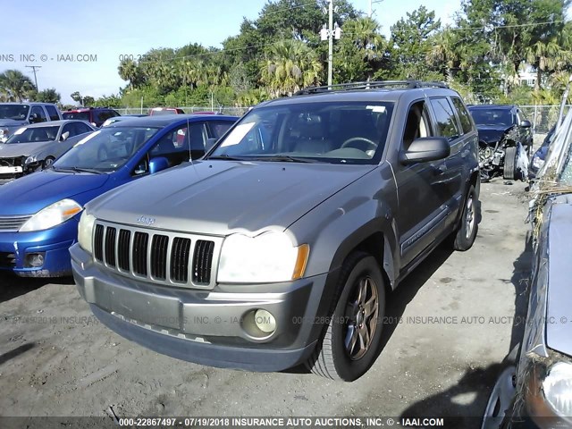 1J4HS48N15C720847 - 2005 JEEP GRAND CHEROKEE LAREDO/COLUMBIA/FREEDOM 棕色 照片 2