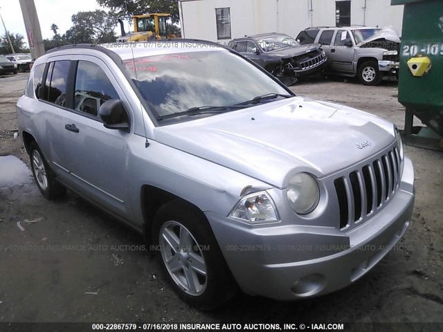 1J4NT1FBXAD625179 - 2010 JEEP COMPASS SPORT SILVER photo 1