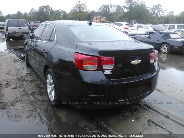 1G11C5SA0DF238327 - 2013 CHEVROLET MALIBU 1LT 黑色 照片 3