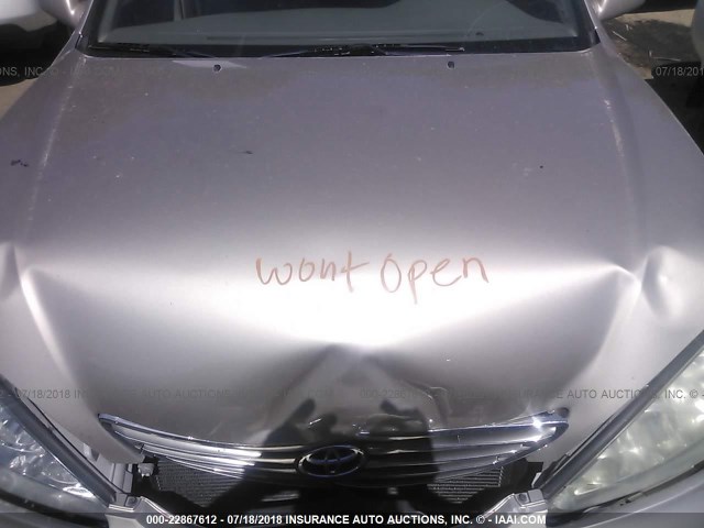 4T1BE32KX6U655760 - 2006 TOYOTA CAMRY LE/XLE/SE Qızıl foto 10