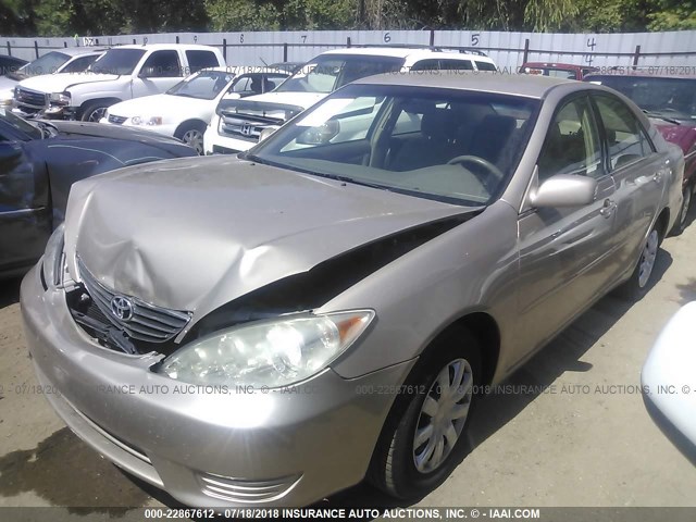 4T1BE32KX6U655760 - 2006 TOYOTA CAMRY LE/XLE/SE Qızıl foto 2