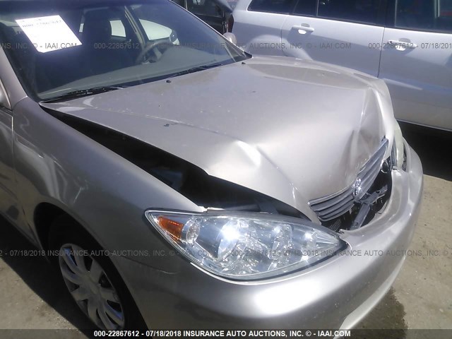 4T1BE32KX6U655760 - 2006 TOYOTA CAMRY LE/XLE/SE Qızıl foto 6
