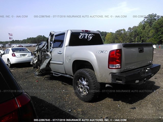 3GTEK23MX9G209426 - 2009 GMC SIERRA K1500 SLE GOLD photo 3