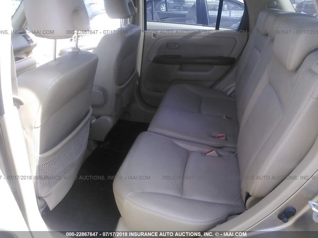 JHLRD78946C039126 - 2006 HONDA CR-V SE/EX TAN photo 8