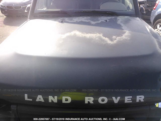 SALTY15422A768477 - 2002 LAND ROVER DISCOVERY II SE GREEN photo 10