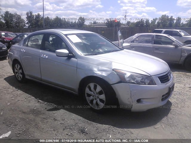 1HGCP36889A027236 - 2009 HONDA ACCORD EXL SILVER photo 1