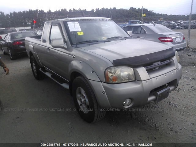 1N6ED26Y51C306739 - 2001 NISSAN FRONTIER KING CAB XE/KING CAB SE GRAY photo 1