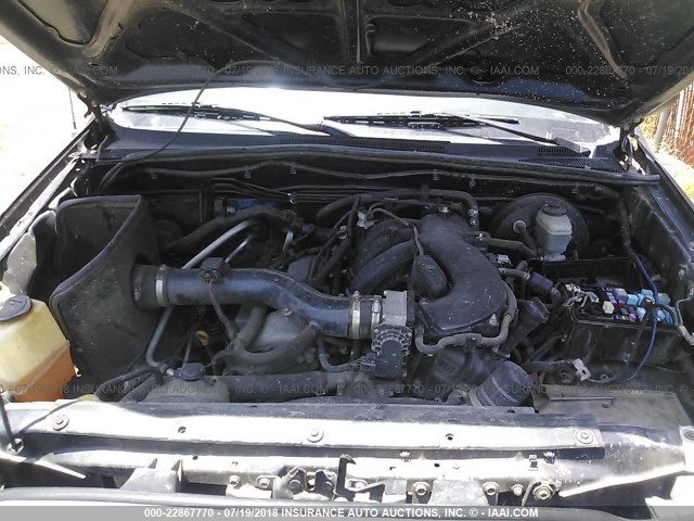 3TMLU42N77M013000 - 2007 TOYOTA TACOMA DOUBLE CAB შავი ფოტო 10