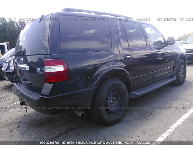 1FMJU1H50DEF56179 - 2013 FORD EXPEDITION XLT/KING RANCH BLACK photo 4