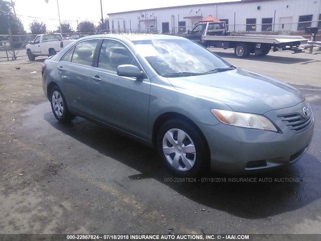 4T1BE46K17U694769 - 2007 TOYOTA CAMRY NEW GENERAT CE/LE/XLE/SE GREEN photo 1