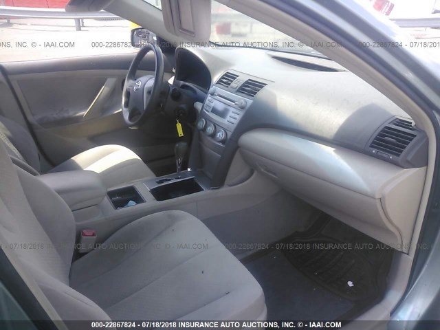 4T1BE46K17U694769 - 2007 TOYOTA CAMRY NEW GENERAT CE/LE/XLE/SE GREEN photo 5
