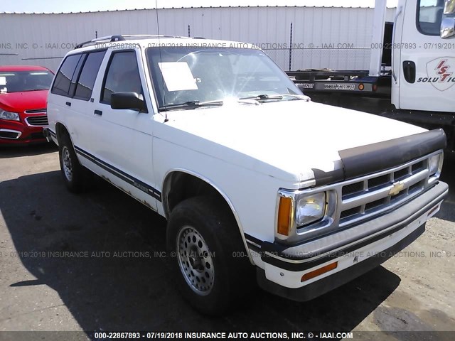 1GNDT13WXR0165976 - 1994 CHEVROLET BLAZER S10 WHITE photo 6