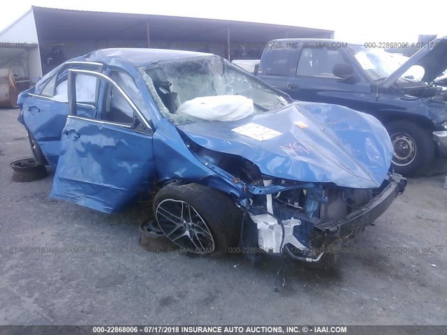 4T1BF1FK4HU672441 - 2017 TOYOTA CAMRY LE/XLE/SE/XSE 蓝色 照片 1