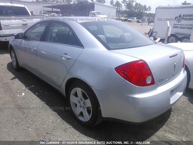 1G2ZG57B394219665 - 2009 PONTIAC G6 SILVER photo 3