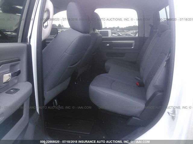 3C6UR5DL8FG603623 - 2015 RAM 2500 SLT WHITE photo 8