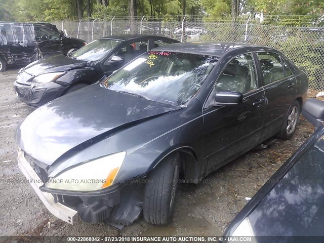 JHMCN36435C016675 - 2005 HONDA ACCORD HYBRID GRAY photo 2