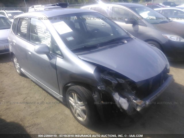 JHMGD38677S040070 - 2007 HONDA FIT S 银色 照片 1