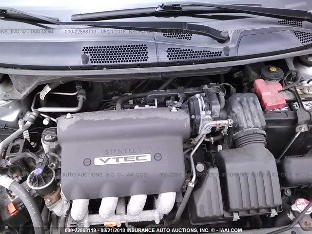 JHMGD38677S040070 - 2007 HONDA FIT S 银色 照片 10