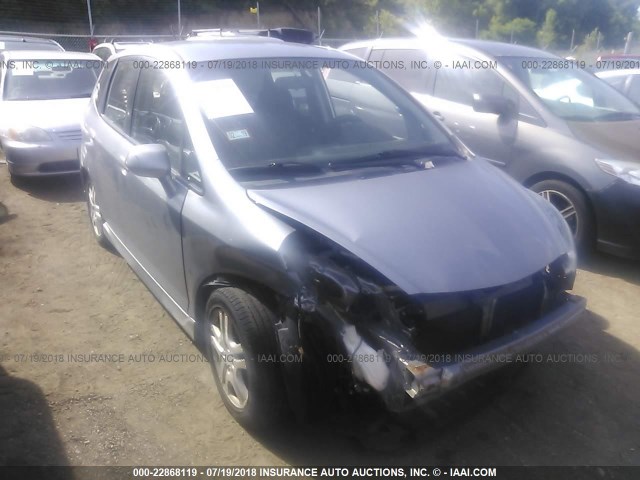 JHMGD38677S040070 - 2007 HONDA FIT S 银色 照片 6
