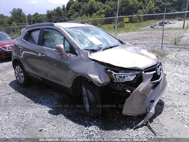 KL4CJASB0JB531634 - 2018 BUICK ENCORE PREFERRED GOLD photo 1