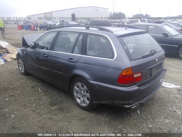 WBAEP33413PF02819 - 2003 BMW 325 XIT GRAY photo 3