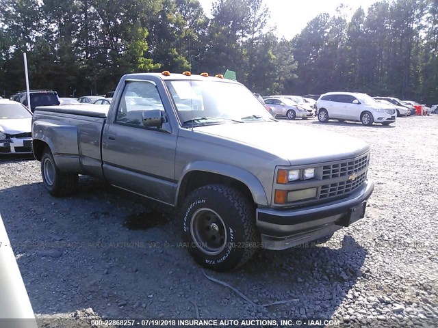 1GCDK14H6JZ106709 - 1988 CHEVROLET GMT-400 K1500 GRAY photo 1