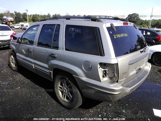 1J4GW48S14C346857 - 2004 JEEP GRAND CHEROKEE LAREDO/COLUMBIA/FREEDOM 棕色 照片 3