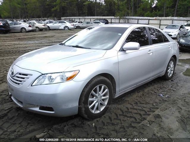 4T1BE46K99U292906 - 2009 TOYOTA CAMRY SE/LE/XLE SILVER photo 2