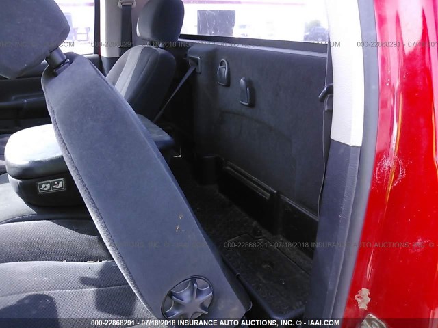 3D7KA26C54G149241 - 2004 DODGE RAM 2500 ST/SLT 红色 照片 8