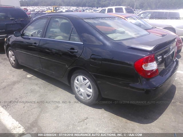4T1BE32K63U144395 - 2003 TOYOTA CAMRY LE/XLE/SE Qara foto 3