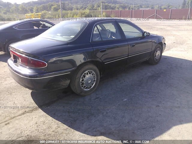 2G4WY55J6Y1248721 - 2000 BUICK CENTURY LIMITED/2000 BLUE photo 4