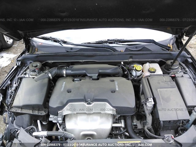 1G11B5SL6EF206942 - 2014 CHEVROLET MALIBU LS შავი ფოტო 10