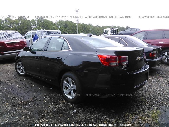 1G11B5SL6EF206942 - 2014 CHEVROLET MALIBU LS შავი ფოტო 3