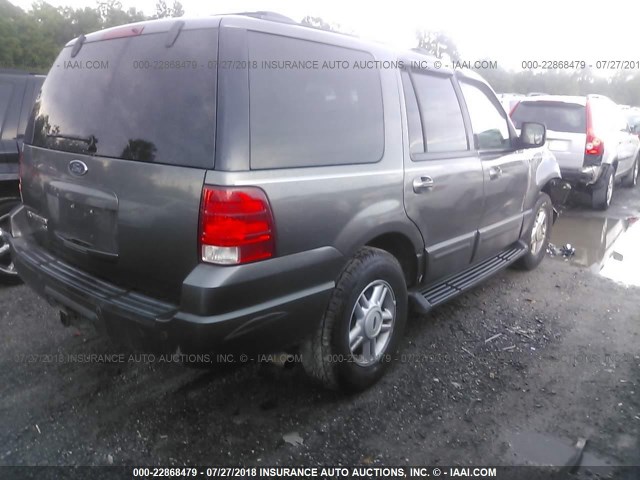1FMFU15L63LC06302 - 2003 FORD EXPEDITION XLT GRAY photo 4