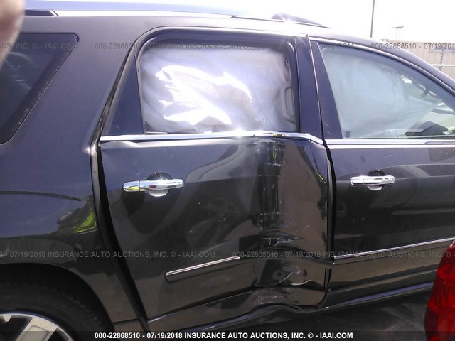 1GKKRTKD8FJ224110 - 2015 GMC ACADIA DENALI GRAY photo 6