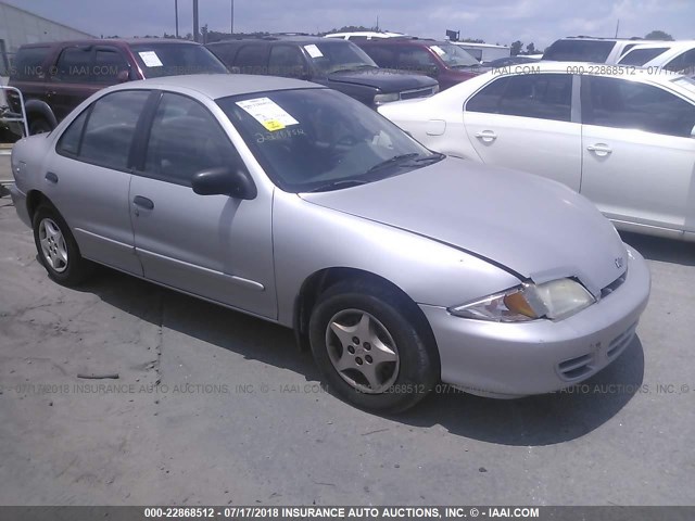 1G1JC524017261249 - 2001 CHEVROLET CAVALIER CNG SILVER photo 1